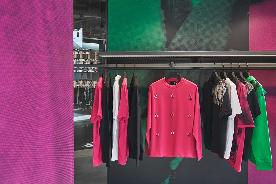 FRED PERRY X RAF SIMONS ACTIVATION | SEVENSTORE