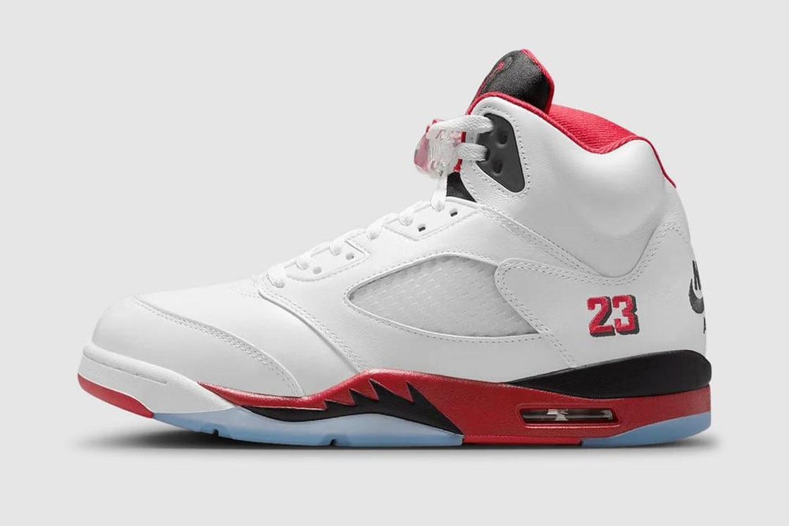 Nike's Air Jordan 5 'Fire Red' Turns 35