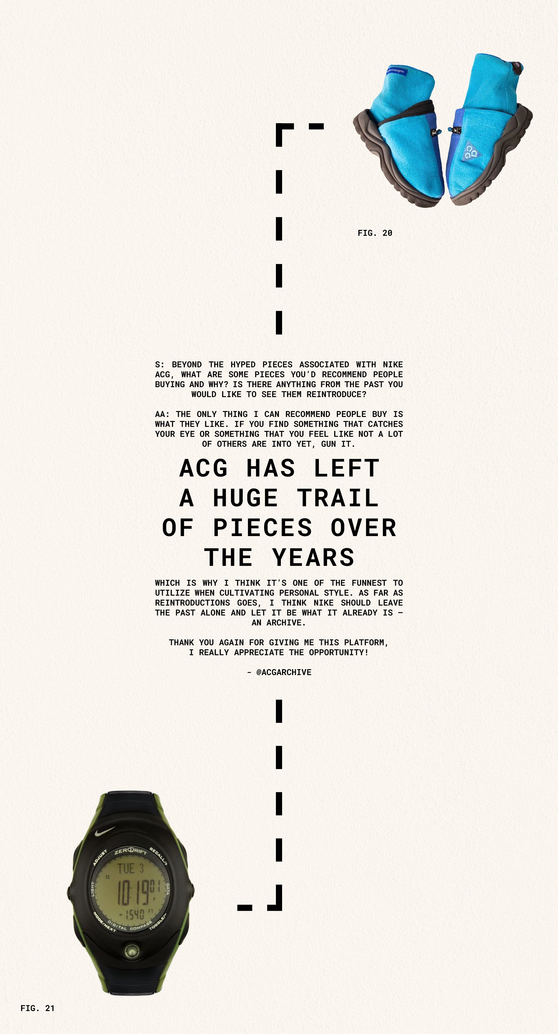 TREKKING THE TRAIL OF THE ACG ARCHIVE