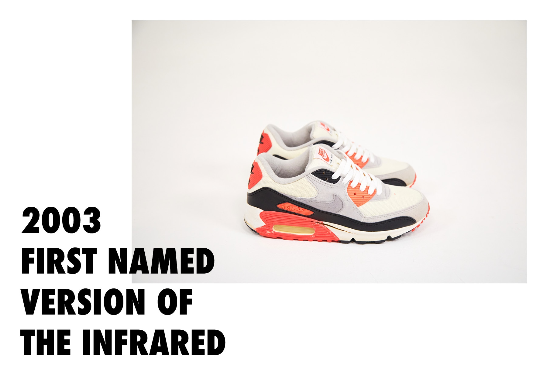 NIKE AIR MAX III INFRARED: A MODEL THAT HAS NO EXPIRATION DATE