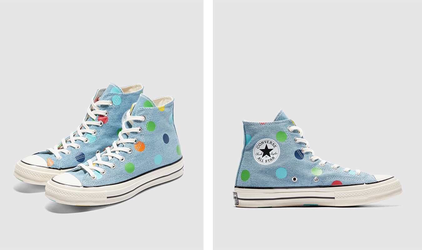 CONVERSE X GOLF LE FLEUR POLKA DOT CHUCK TAYLOR