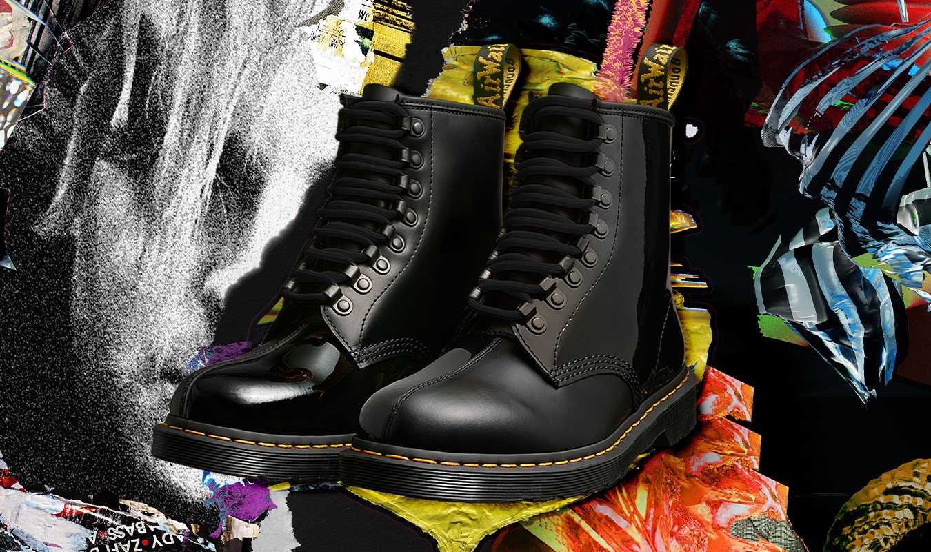 PUNK COLLIDES WITH NEW WAVE: DR. MARTENS X PLEASURES | SEVENSTORE