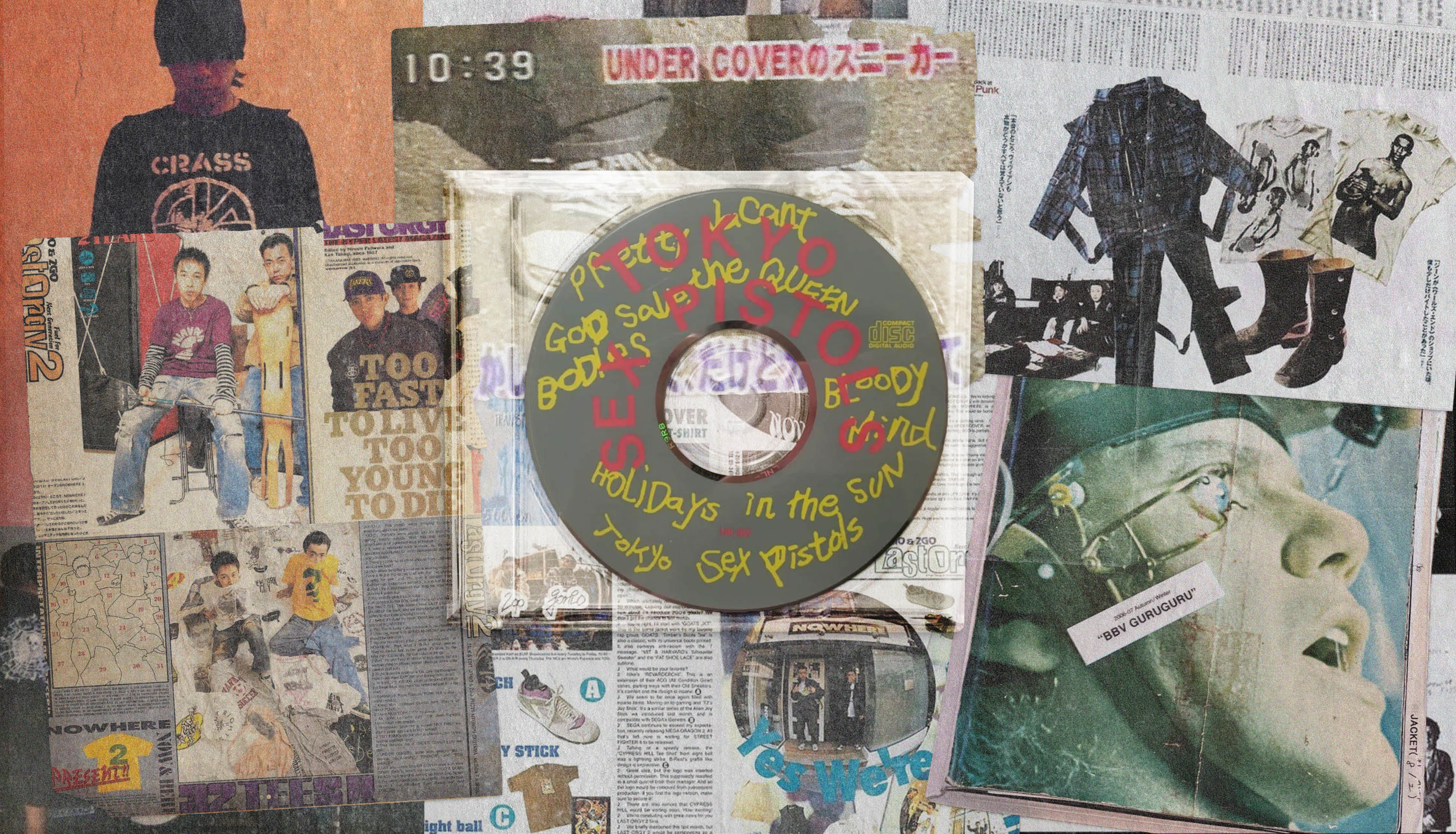TOKYO SEX PISTOLS - JUN TAKAHASHI (Undercover) band - Can