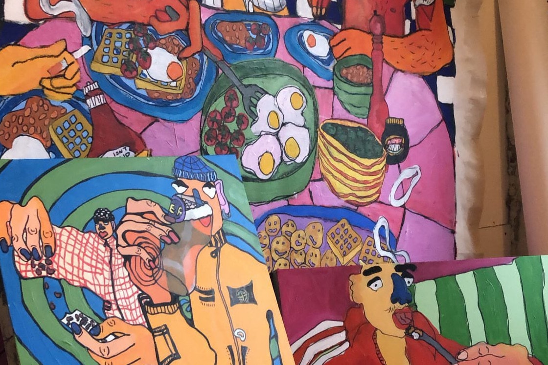 SEVEN Questions with Painter Lily Crampton