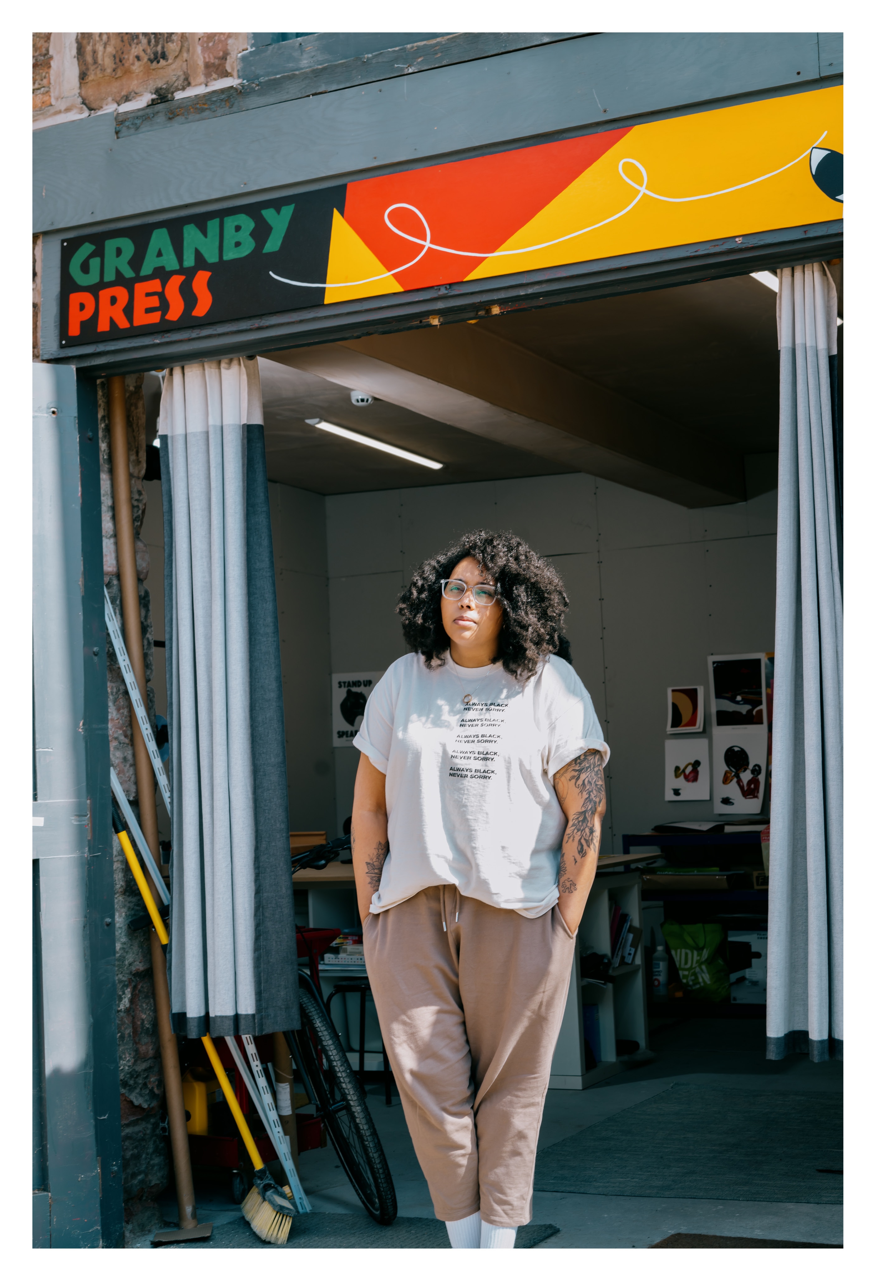 SUMMUYA KHADER IS PRINTING A CREATIVE COMMUNITY