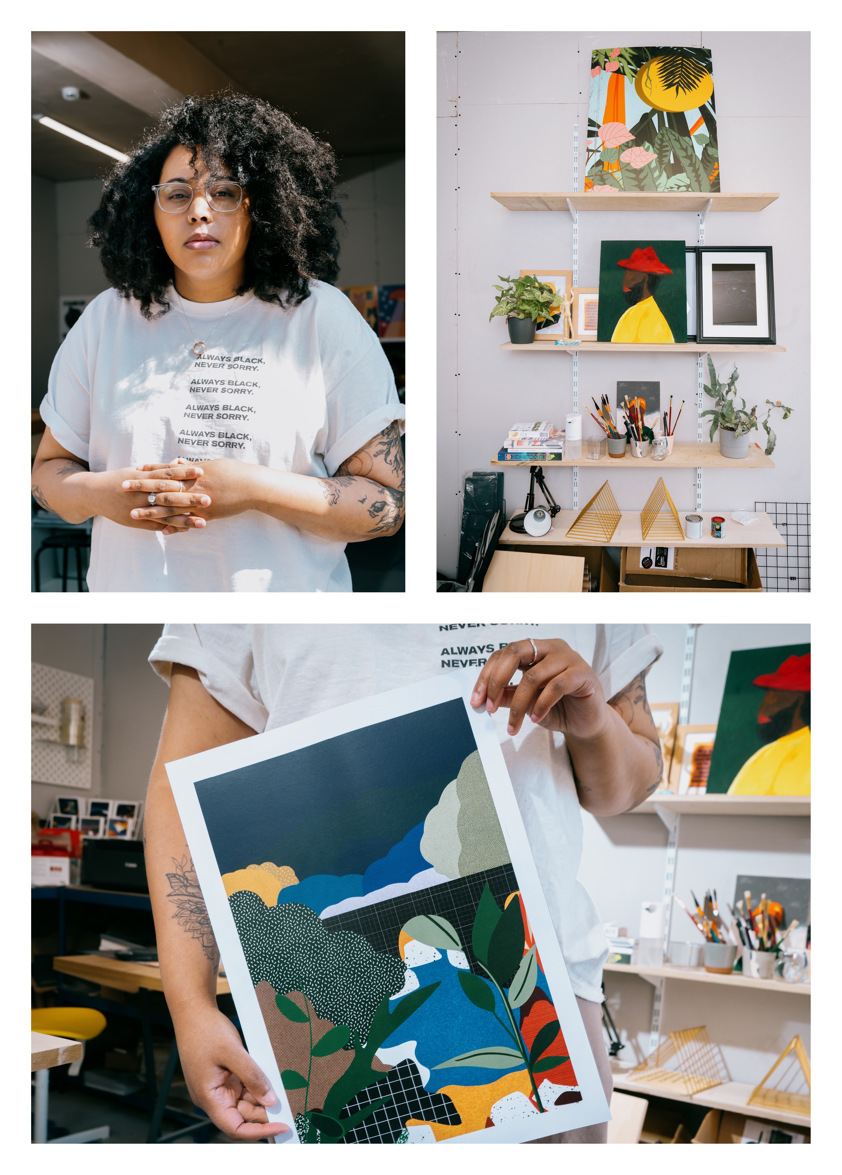 SUMMUYA KHADER IS PRINTING A CREATIVE COMMUNITY