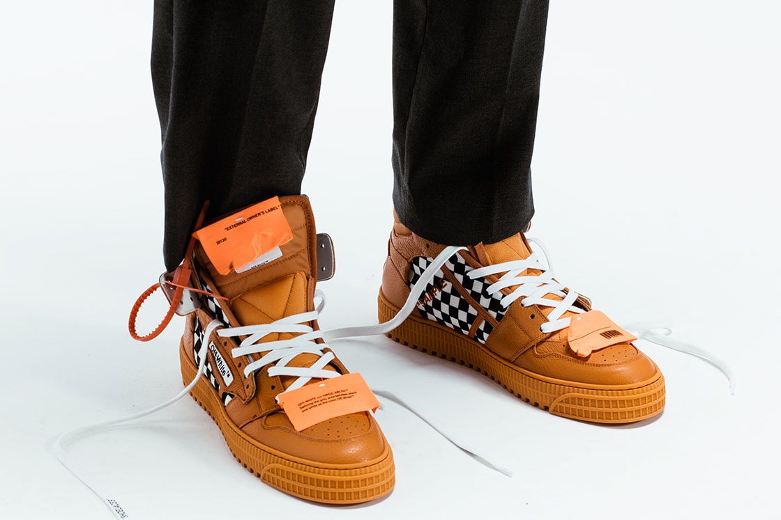 Off-White aw18 footwear and accessories