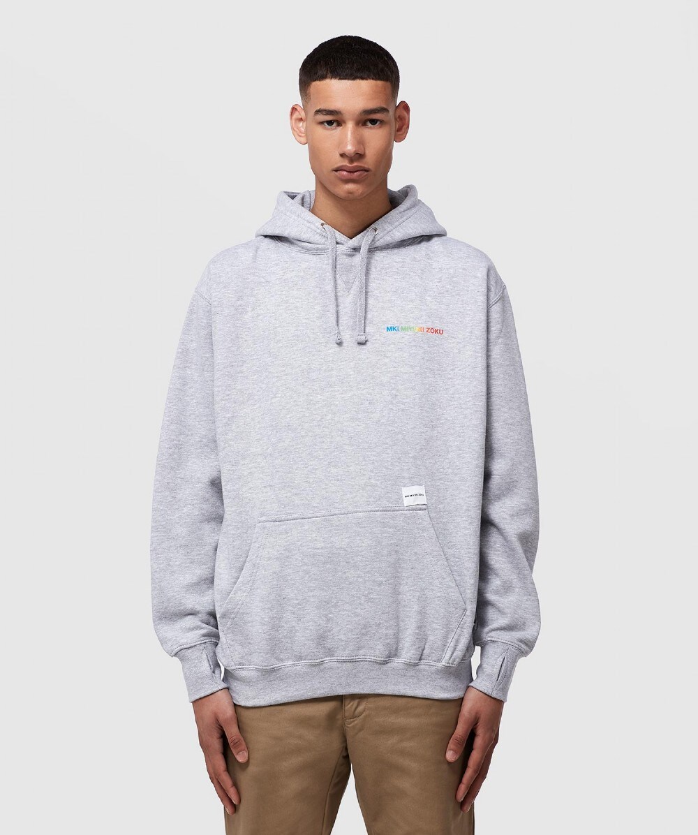 MKI MIYUKI ZOKU SPECTRUM HOODIE | GREY | SEVENSTORE