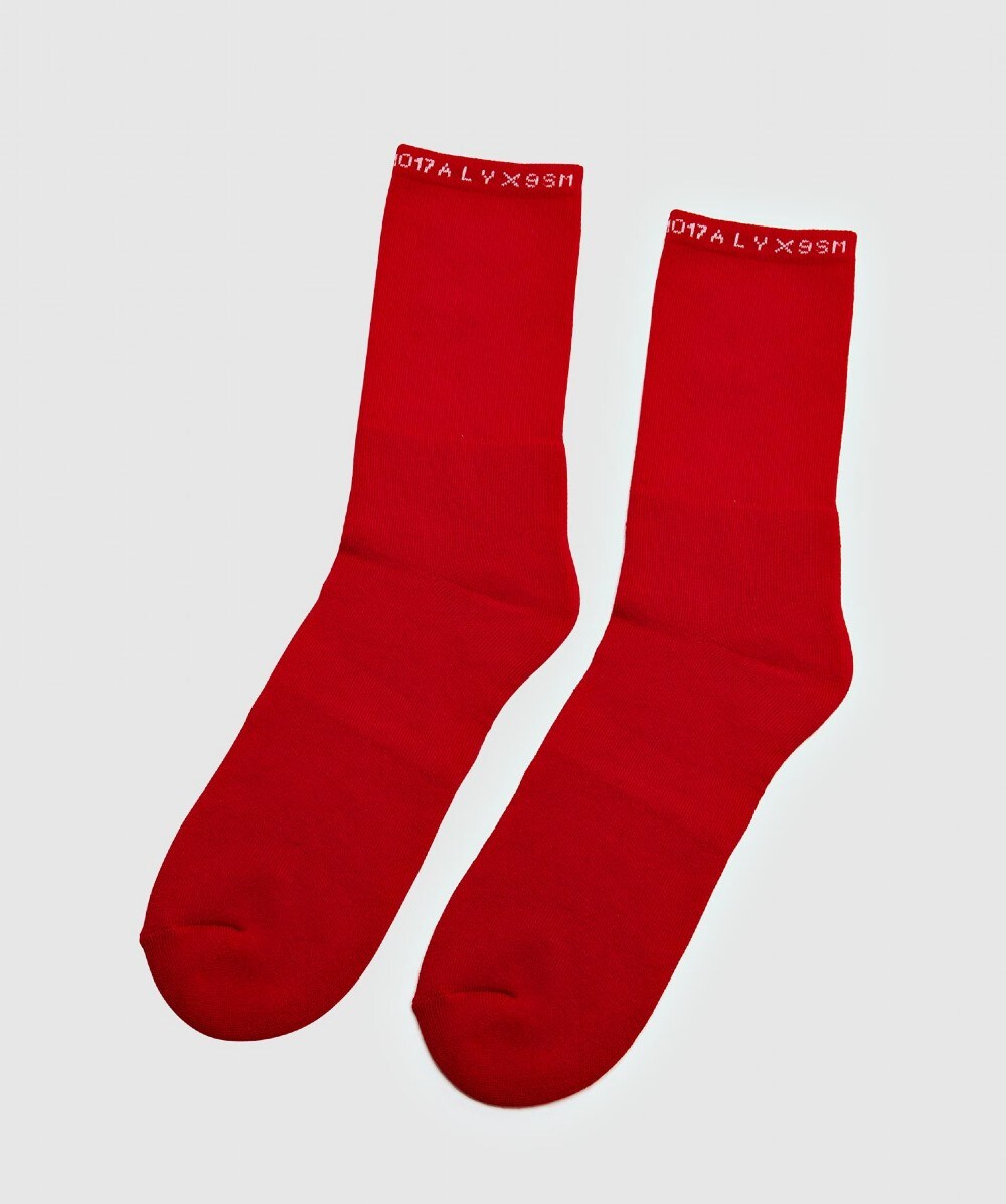 1017 ALYX 9SM 1017 SOCKS | RED | SEVENSTORE