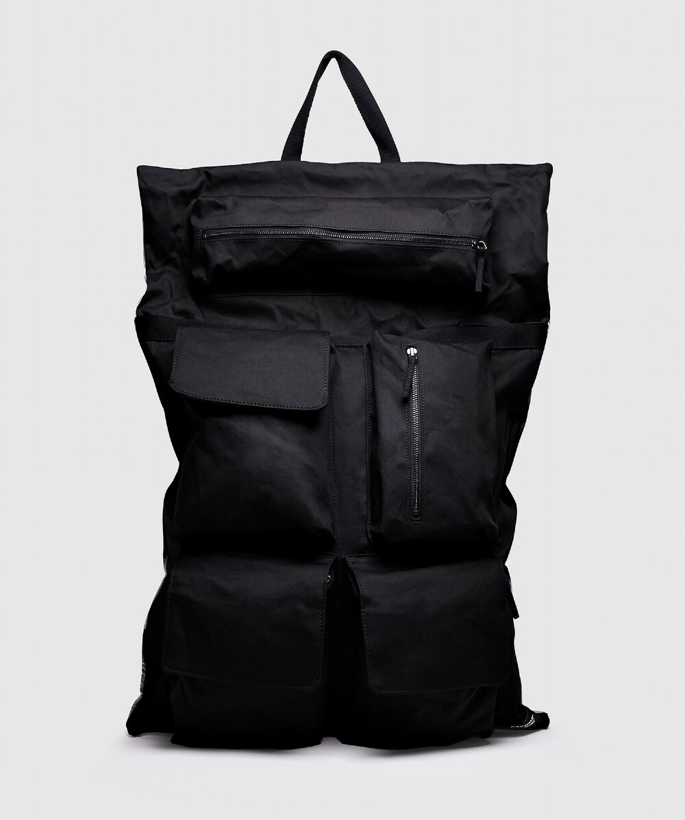 EASTPAK X RAF SIMONS PUNK POSTER BACKPACK | BLACK/WHITE | SEVENSTORE