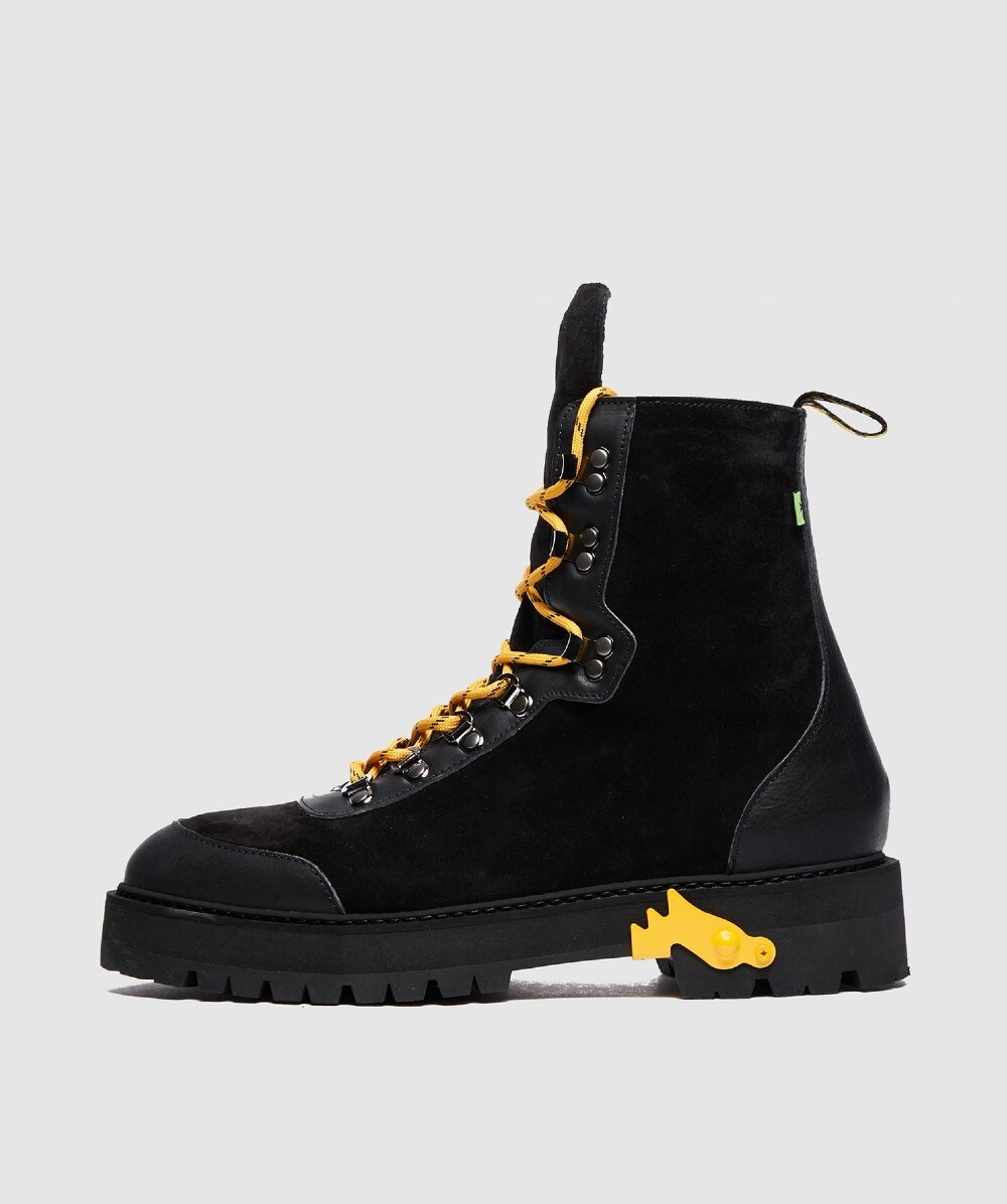 OFF-WHITE c/o VIRGIL ABLOH HIKING BOOT | Black | SEVENSTORE