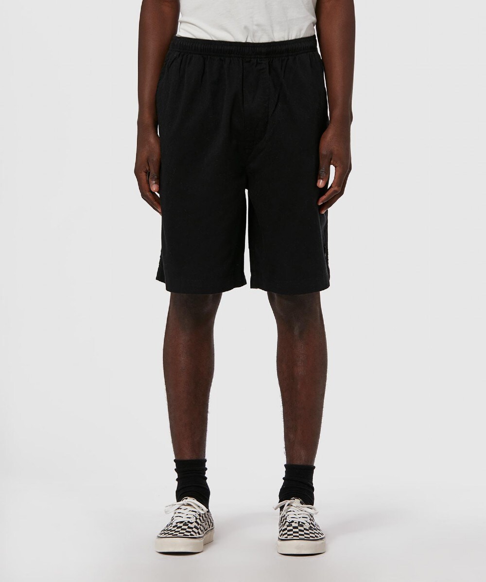 STUSSY OG BRUSHED BEACH SHORT | BLACK | SEVENSTORE