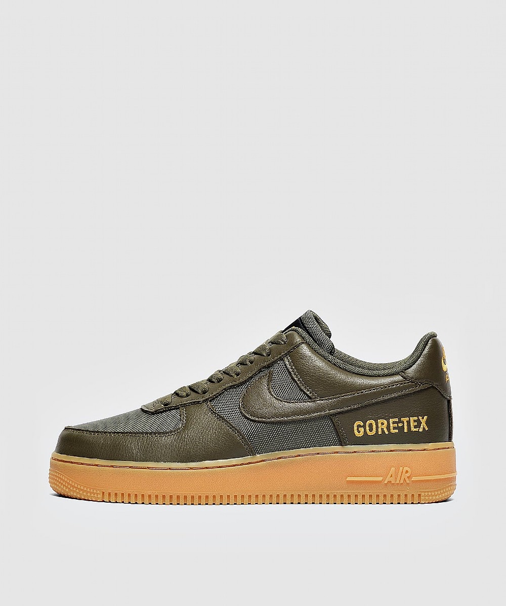 nike air force 1 olive gold