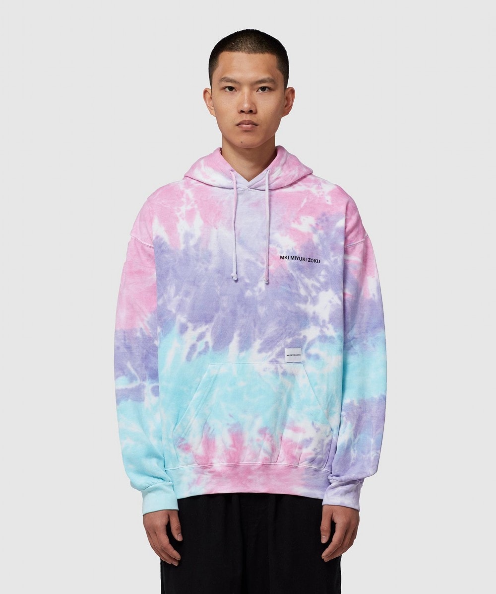 tie dye monogram sweatshirt