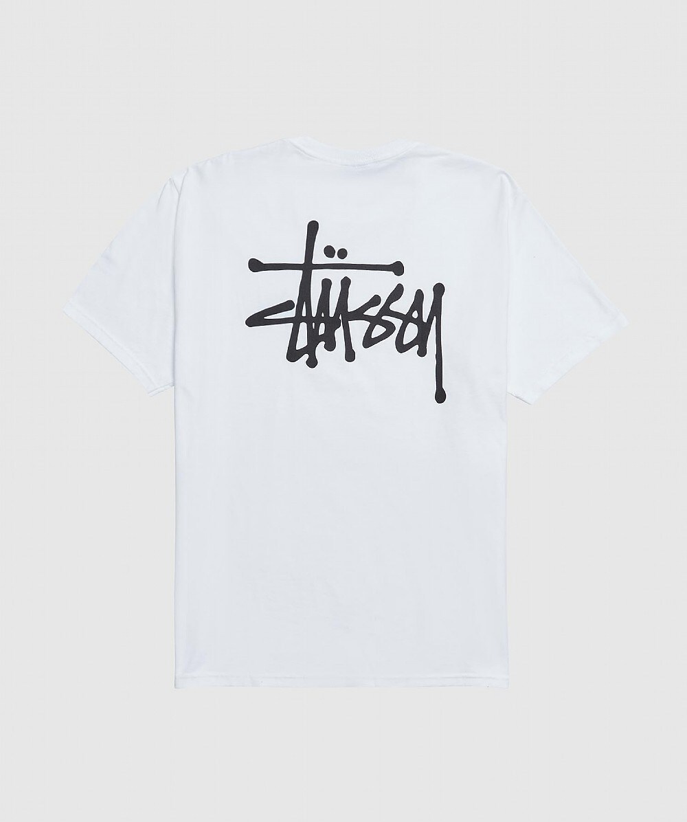 STUSSY BASIC T-SHIRT | White | SEVENSTORE