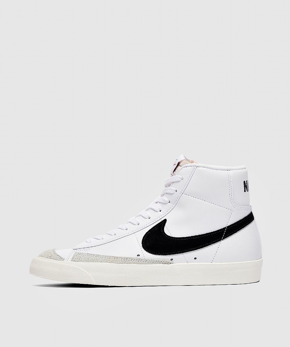 nike blazer mid 77 leather trainers