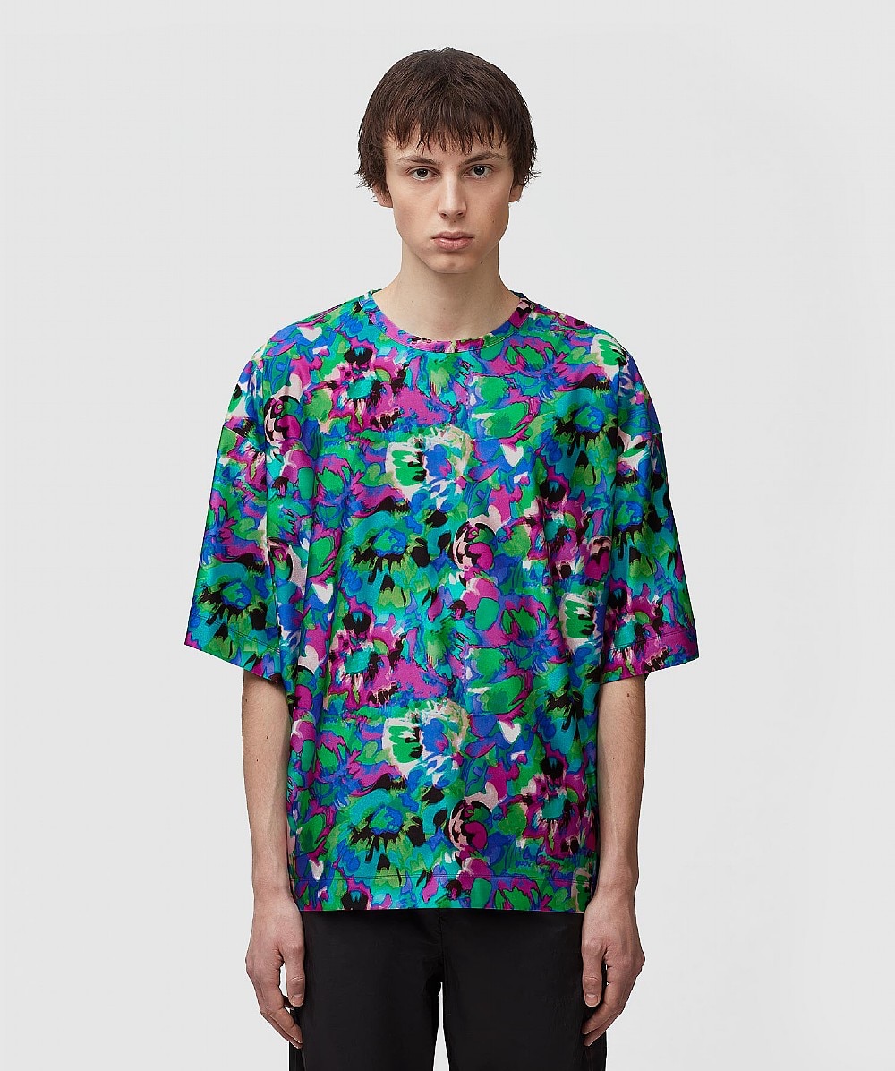 DRIES VAN NOTEN OVERSIZED FLORAL T-SHIRT | FLORAL | SEVENSTORE