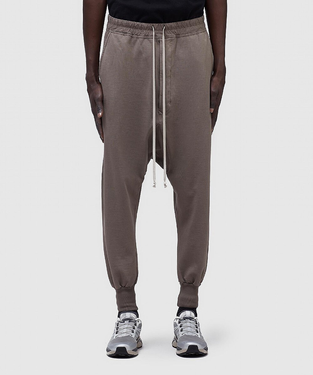 Rick Owens Prisoner Drawstring Pant In Dust