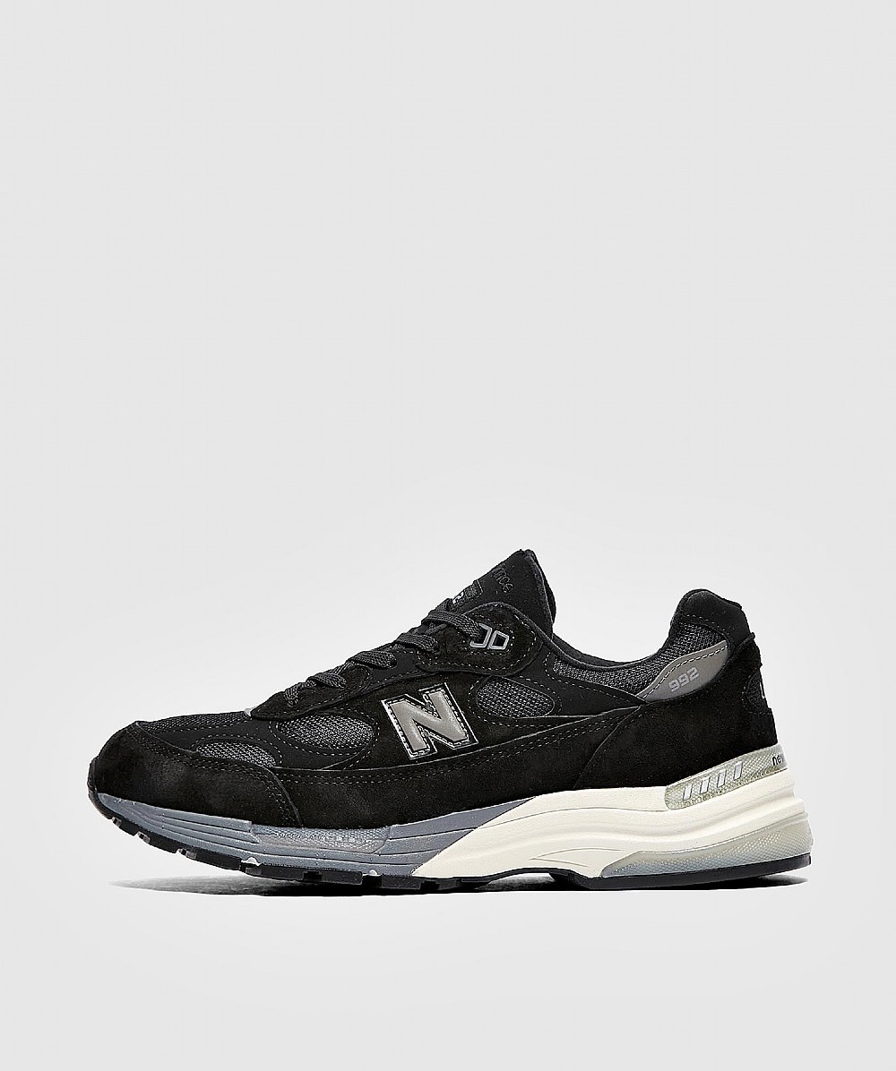 NEW BALANCE MIUS M992 SNEAKER | BLACK/WHITE | SEVENSTORE