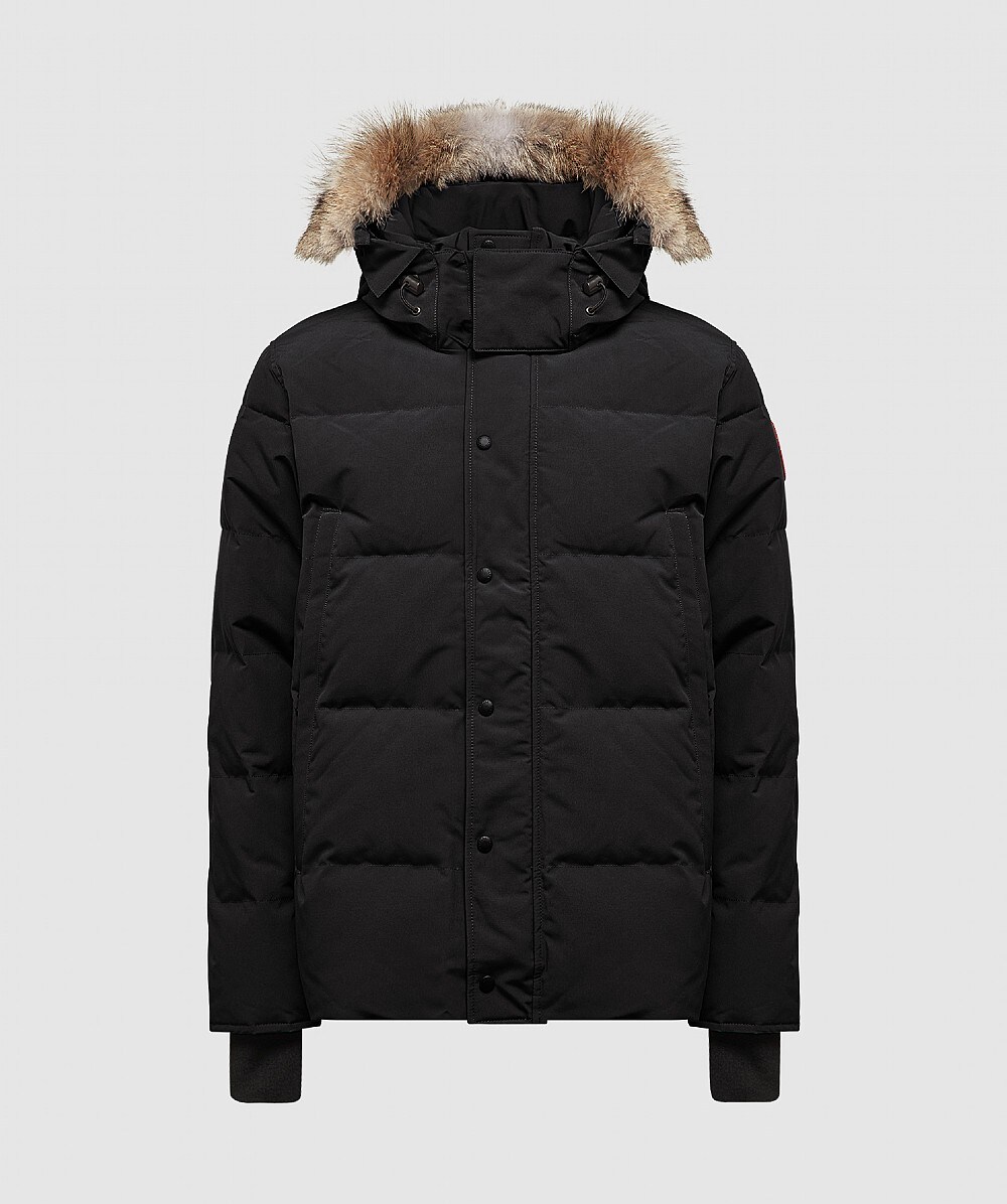 CANADA GOOSE WYNDHAM PARKA JACKET | Black | SEVENSTORE