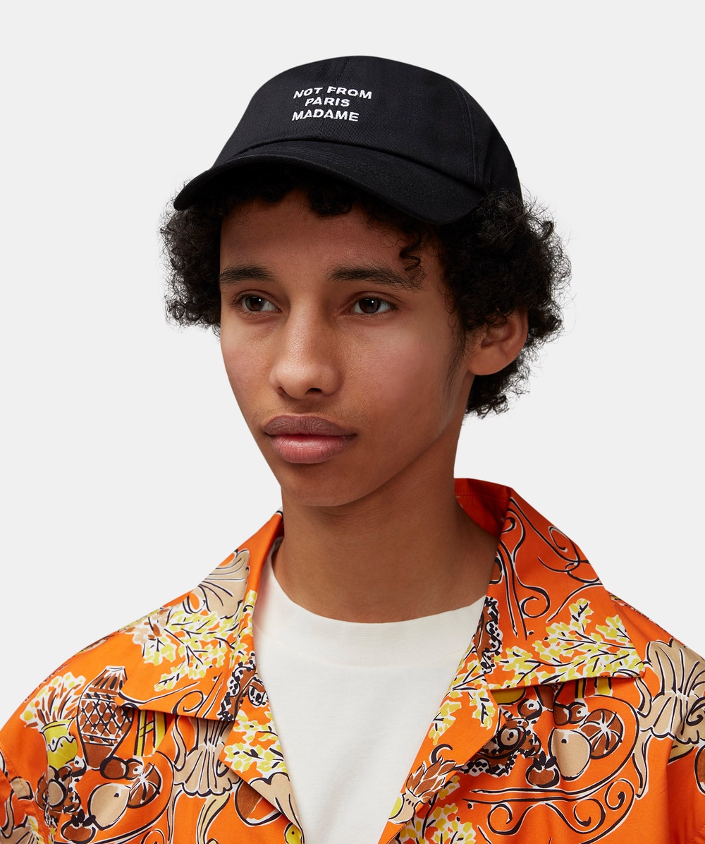 Drôle de Monsieur Not from paris madame cap | BLACK | SEVENSTORE