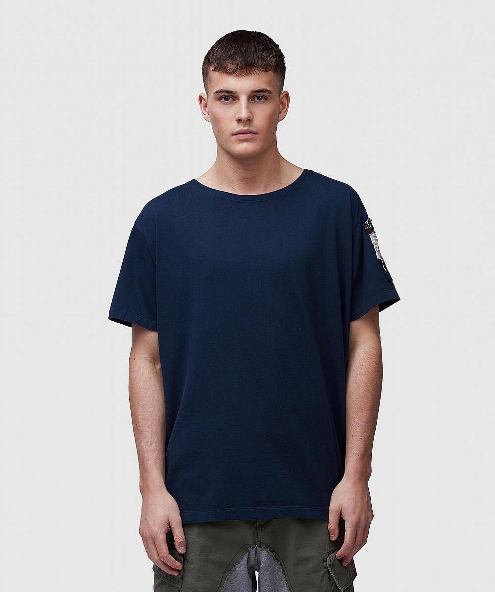 PAUL & SHARK X GREG LAUREN BASIC LOGO T-SHIRT,40405214