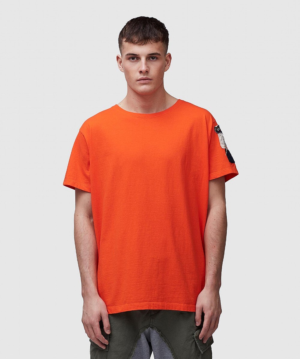 PAUL & SHARK X GREG LAUREN BASIC LOGO T-SHIRT,40405224