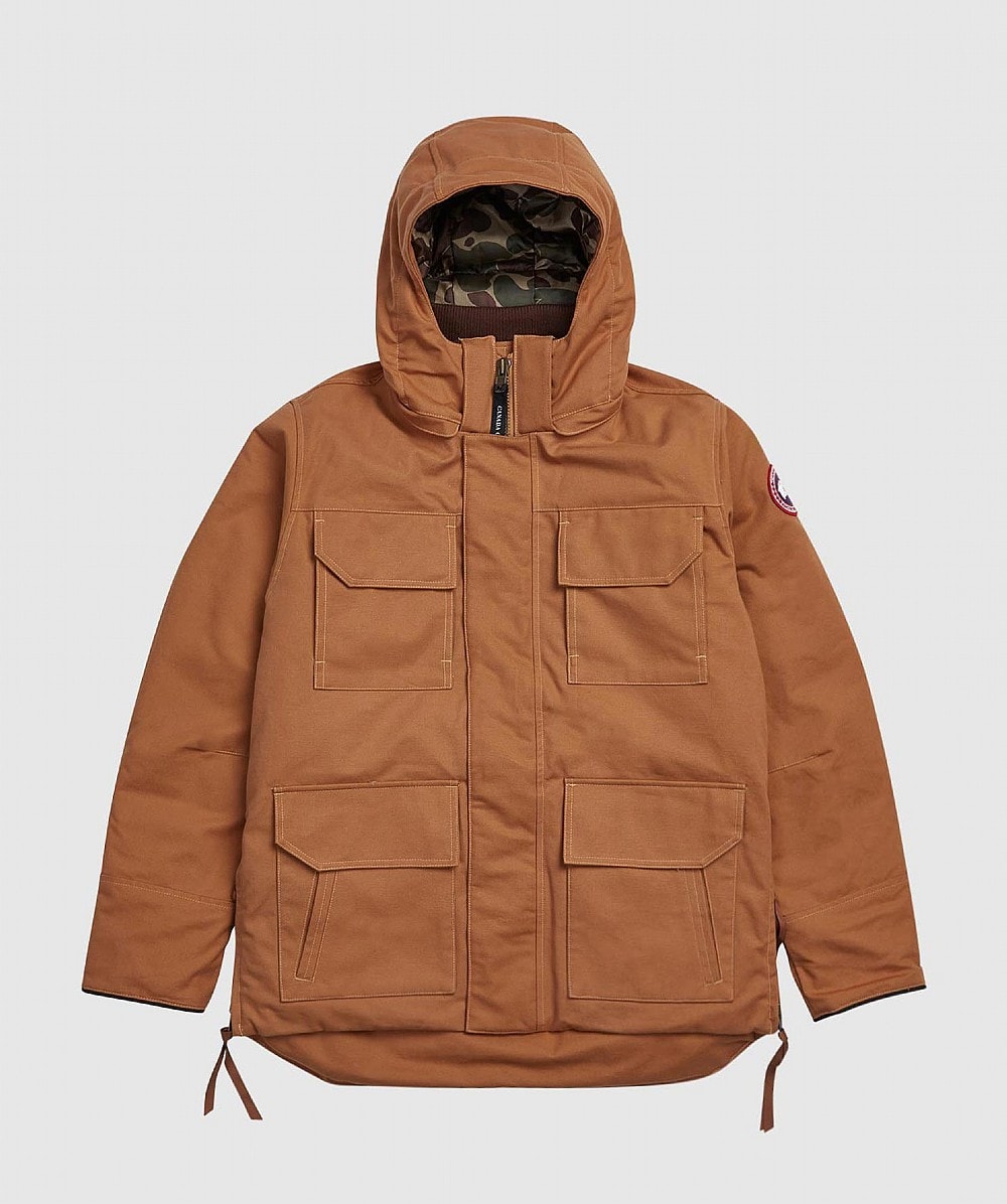 JUNYA WATANABE MAN X CANADA GOOSE CAMO LINED PARKA | Beige | SEVENSTORE