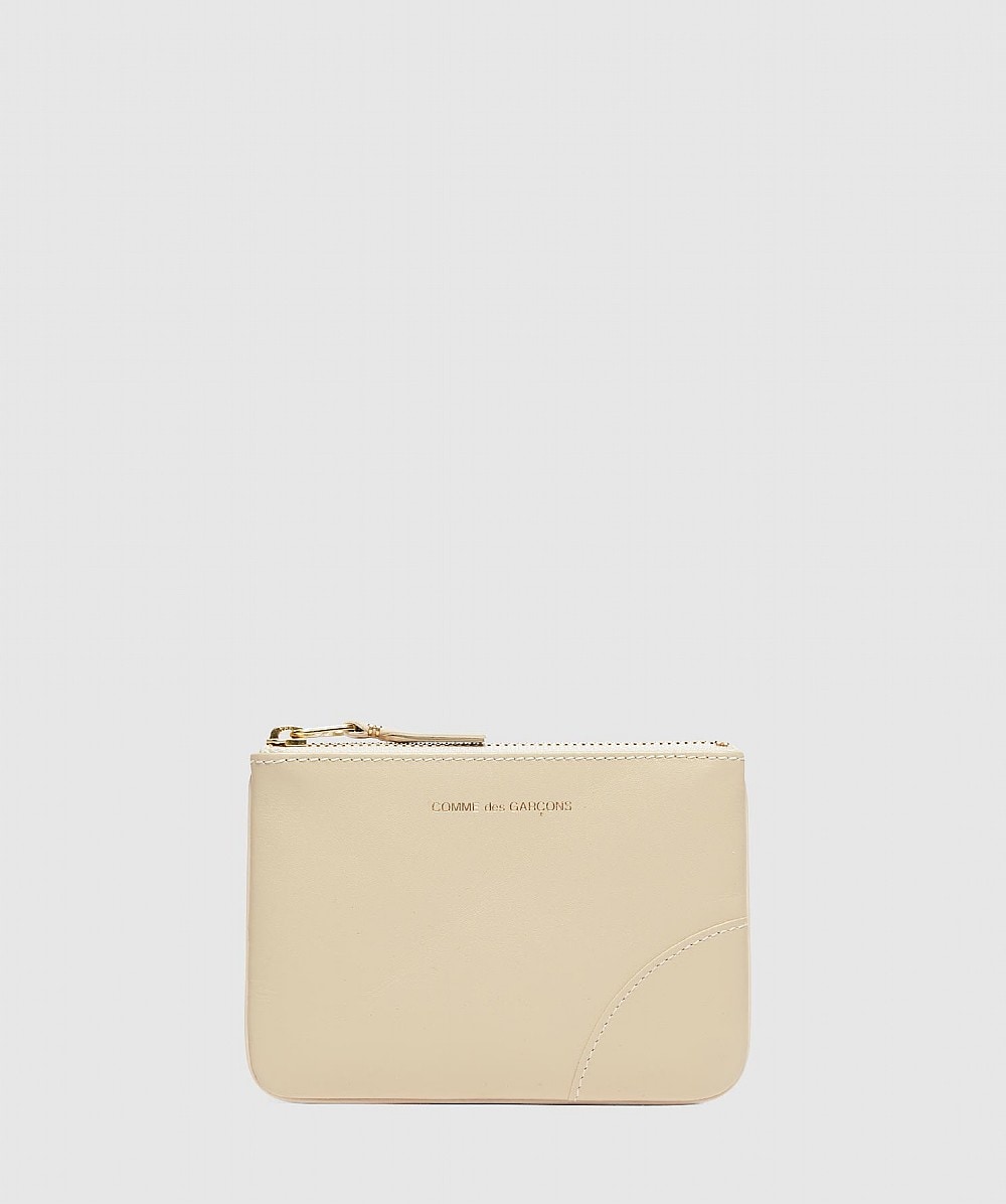 Comme des Garçons Wallet Sa8100 Classic Leather Wallet (Cream - one Size) - Size oNE SIZE, Unisex