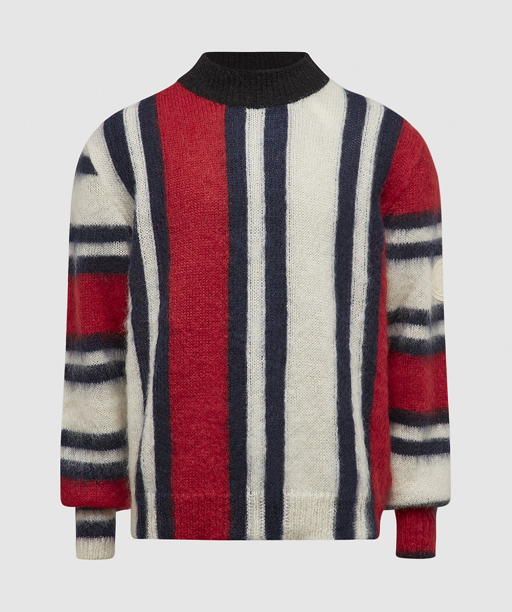 1952 GIROCOLLO MOHAIR STRIPE KNIT image 1