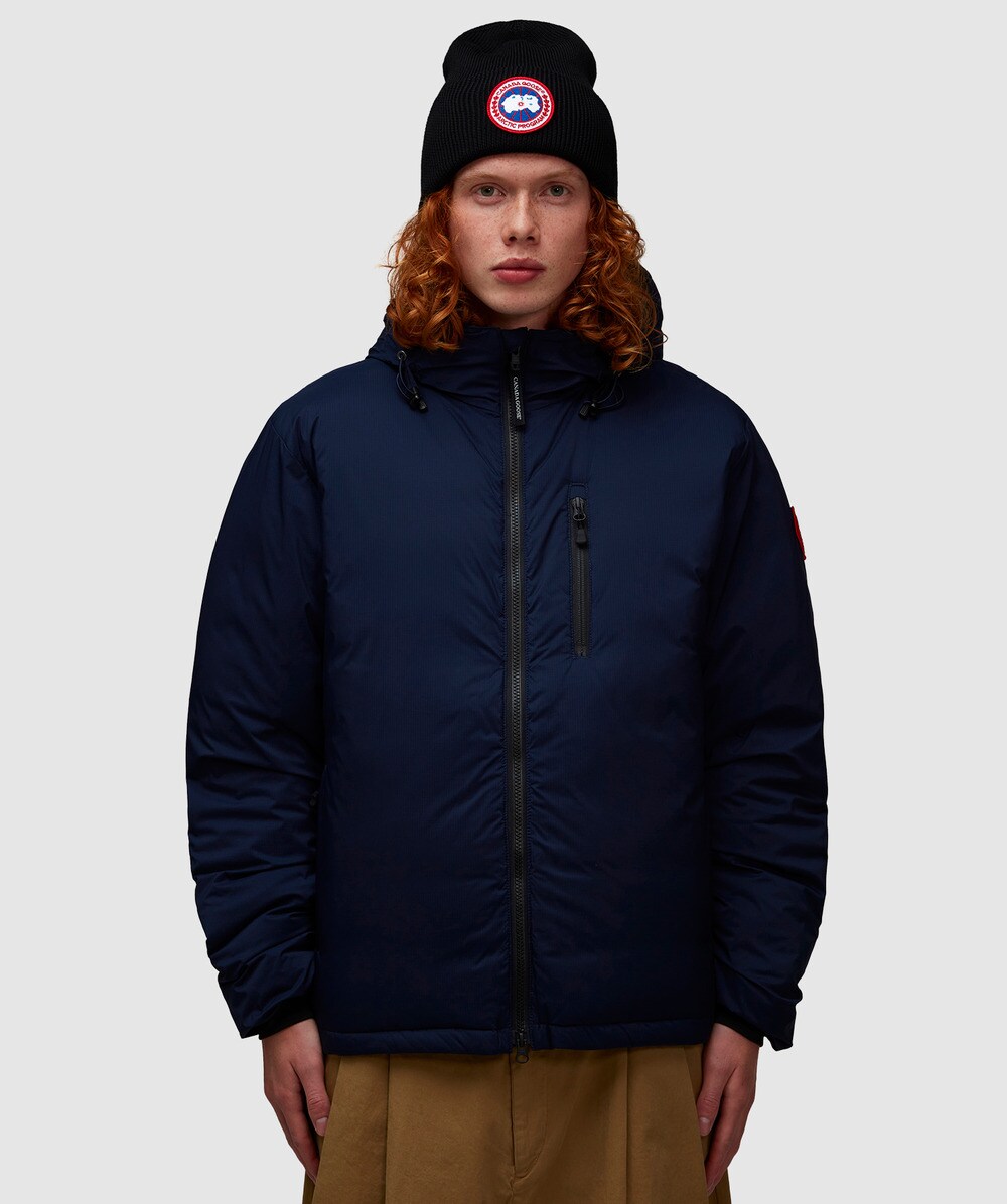 Canada Goose Lodge hooded jacket | NAVY | SEVENSTORE