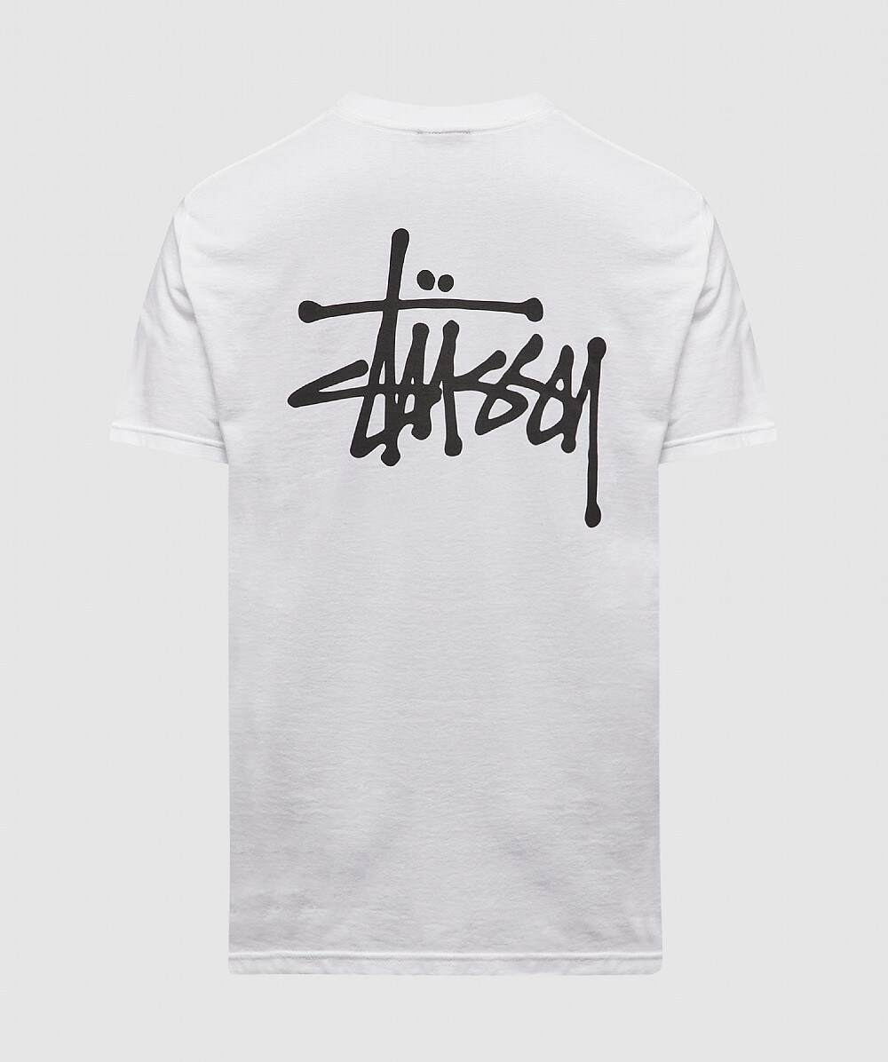 STUSSY BASIC TSHIRT WHITE SEVENSTORE