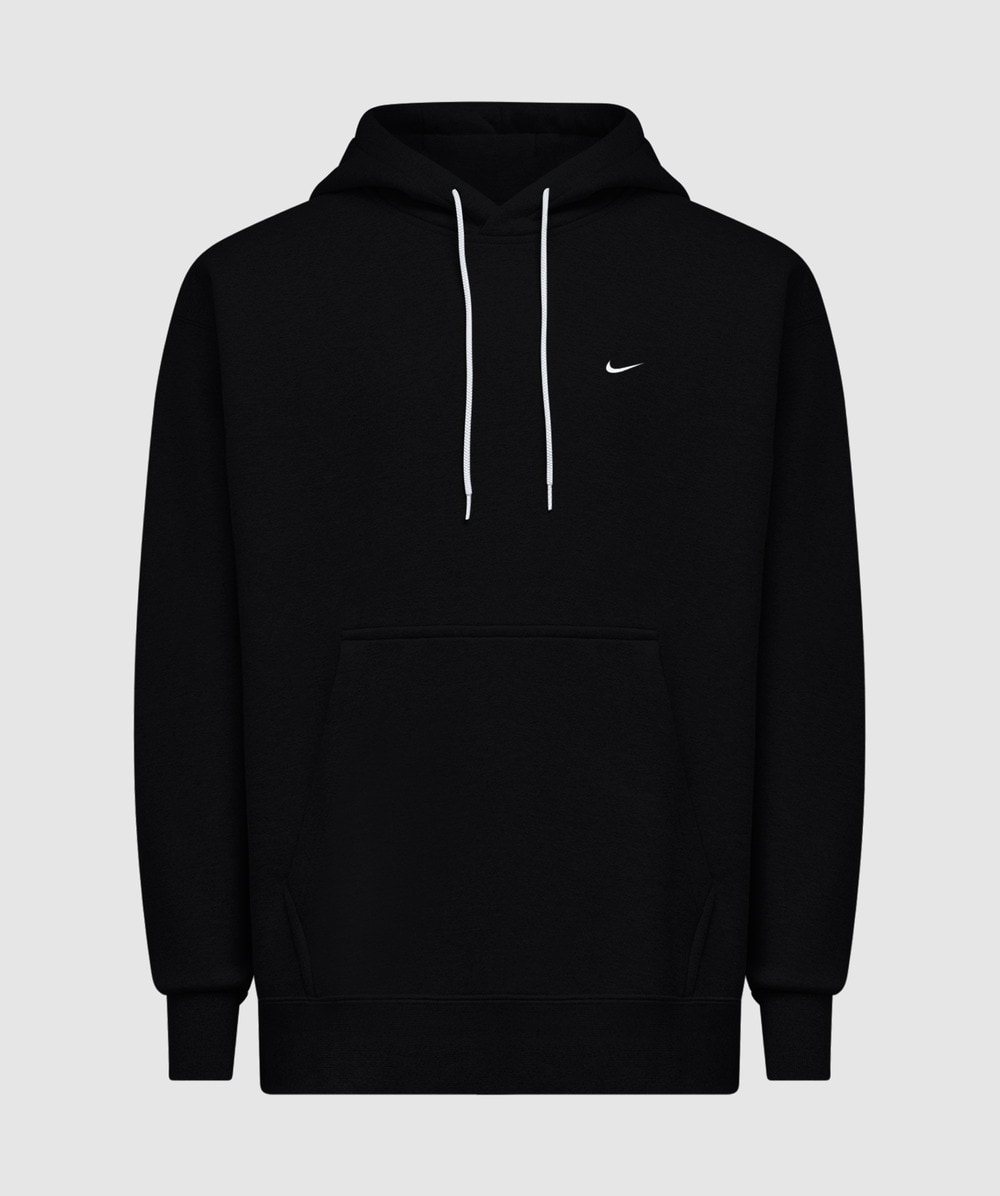 silhuet frynser Kinematik Nike NRG essentials solo swoosh hoodie | BLACK | SEVENSTORE