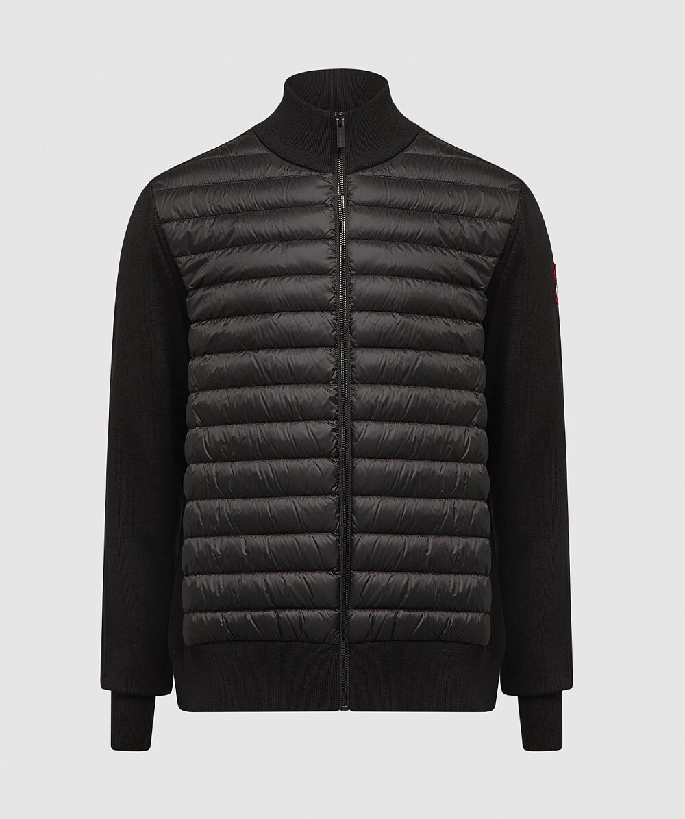 Canada Goose Hybridge knit packable jacket | BLACK | SEVENSTORE