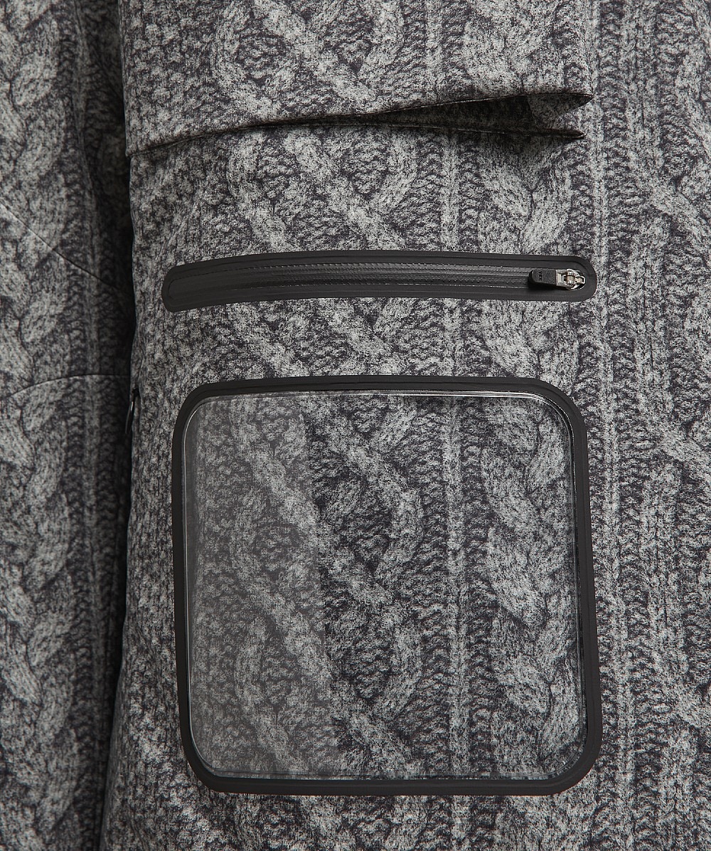 Undercover Pattern hooded jacket | GREY | SEVENSTORE