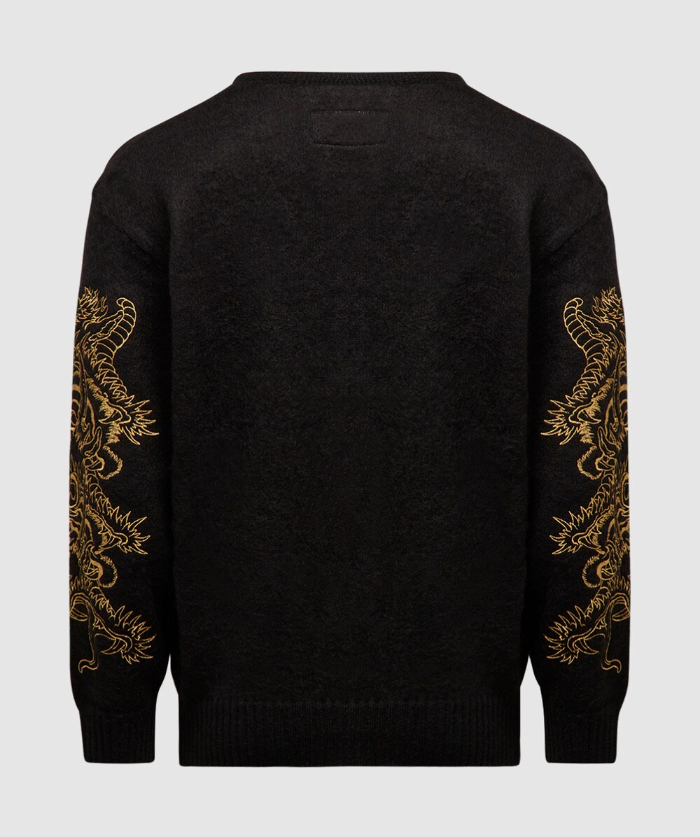 Wacko Maria X tim lehi mohair cardigan | BLACK | SEVENSTORE