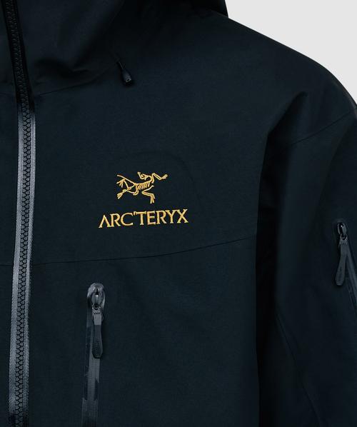 Arcteryx Alpha SV jacket | 24K BLACK | SEVENSTORE
