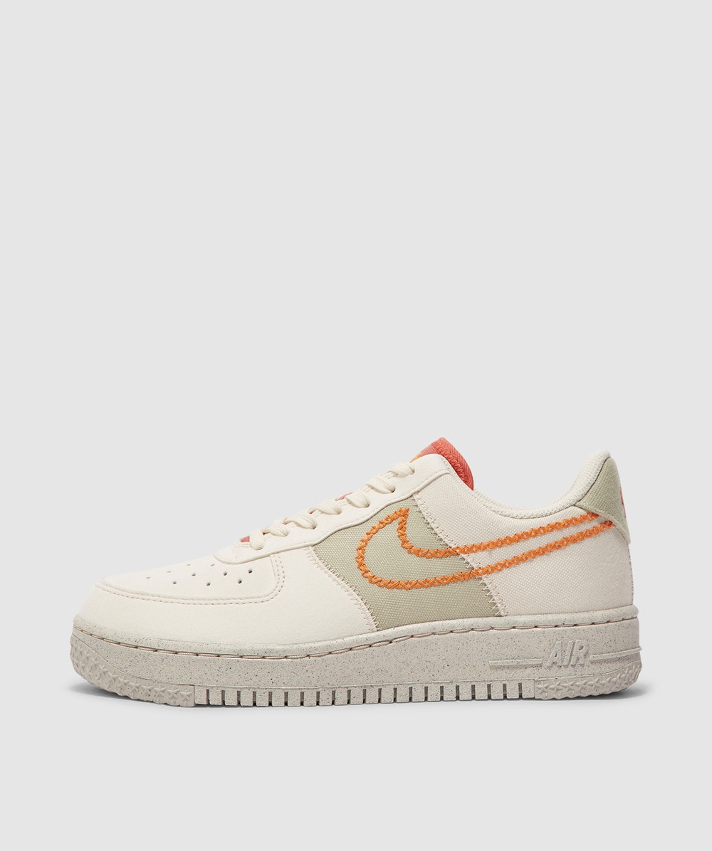 NIKE WOMENS AIR FORCE 1 07 LOW NH NN SNEAKER | COCONUT MILK/LT CURRY-OLIVE  | SEVENSTORE