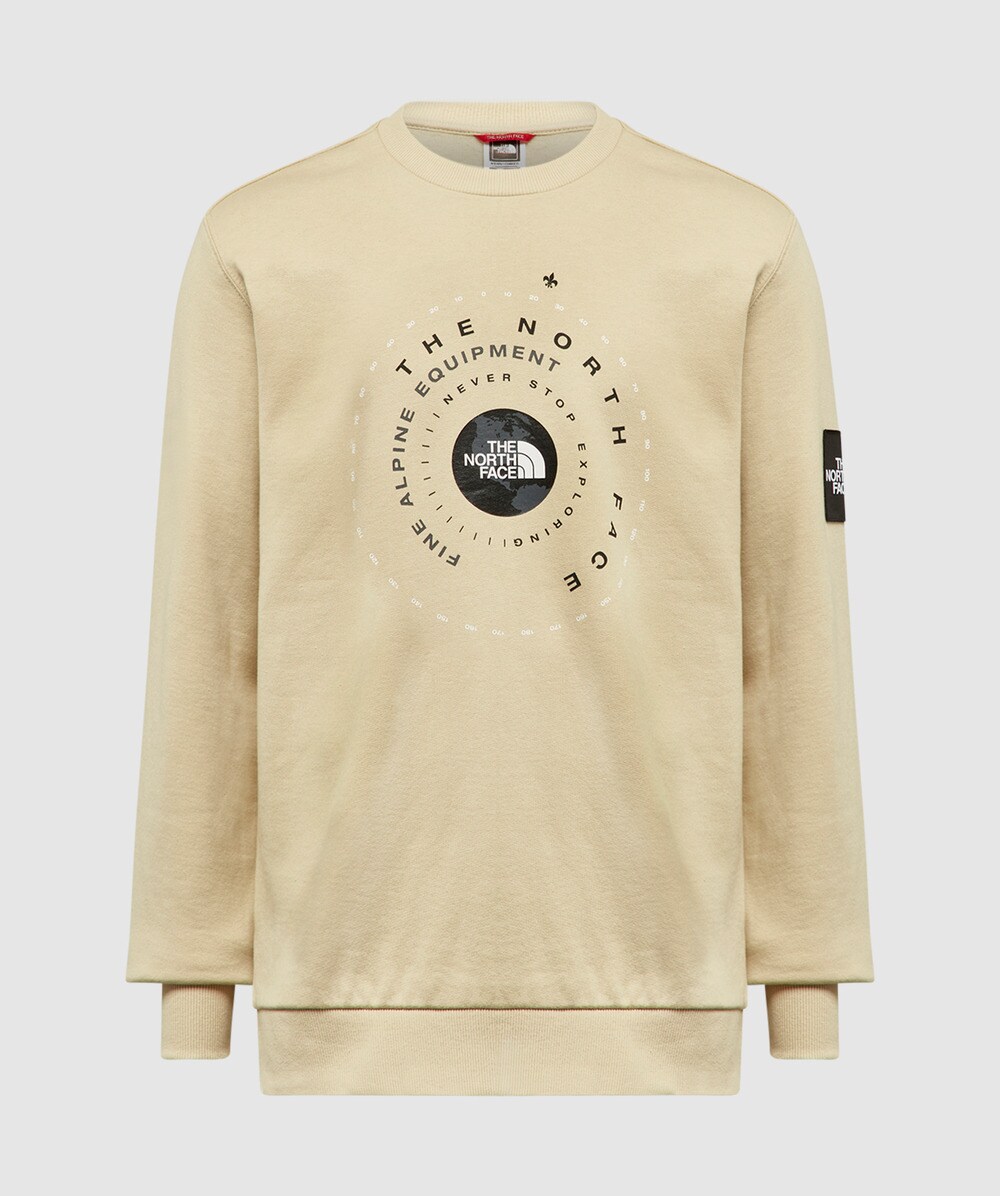 white graphic jumper