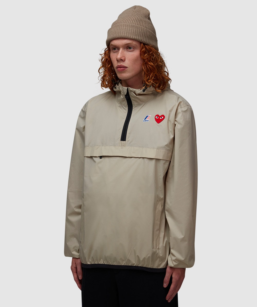 Comme des garcons quarter zip free deals