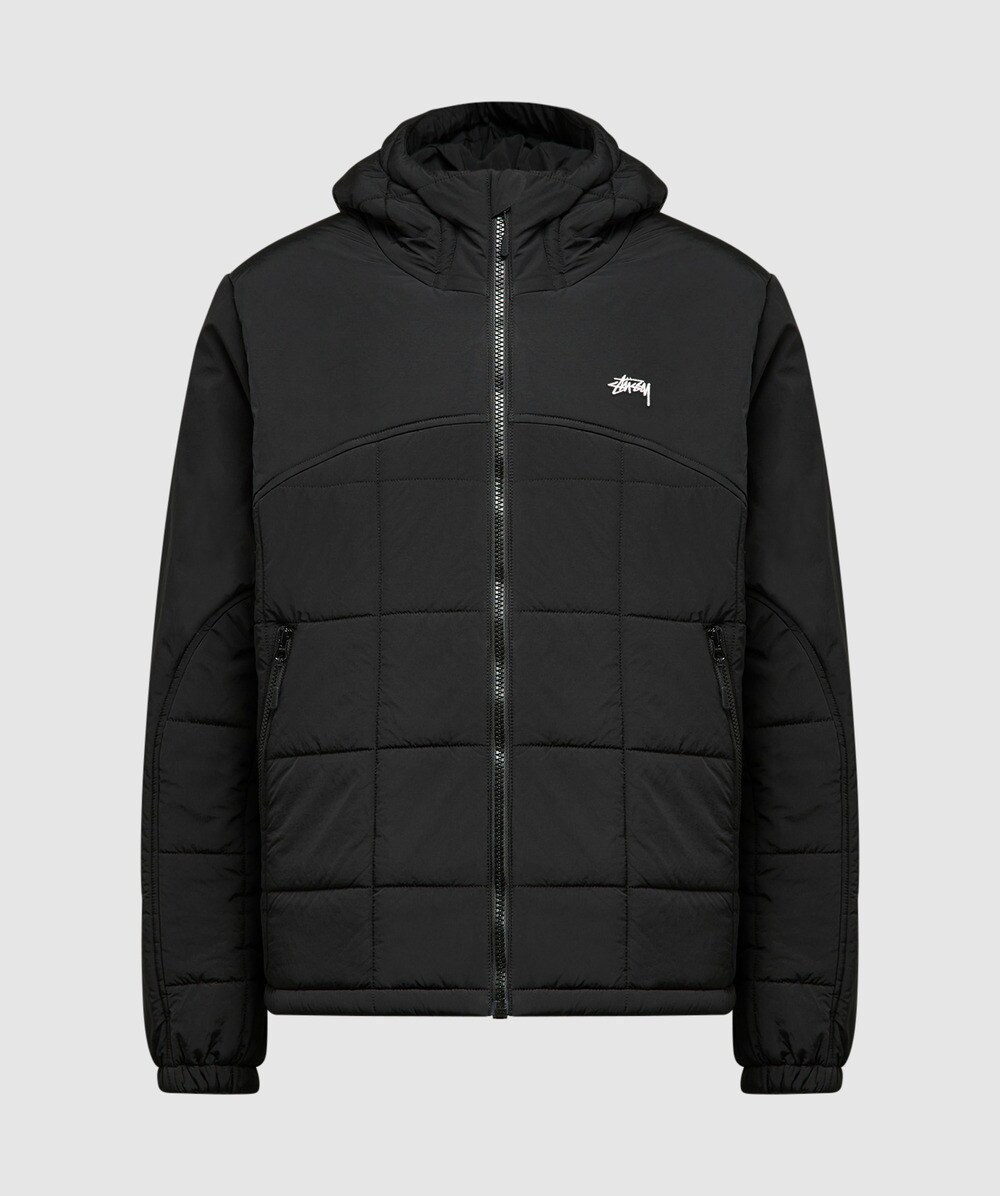 Stüssy Primaloft mountain jacket BLACK SEVENSTORE
