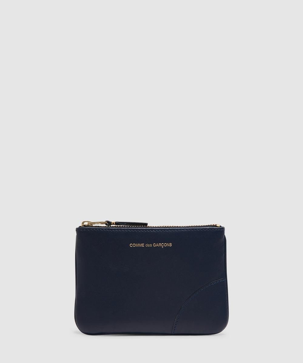 Comme des Garçons Wallet Sa8100 Classic Leather Line Wallet (Navy - one Size) - Size oNE SIZE, Unisex