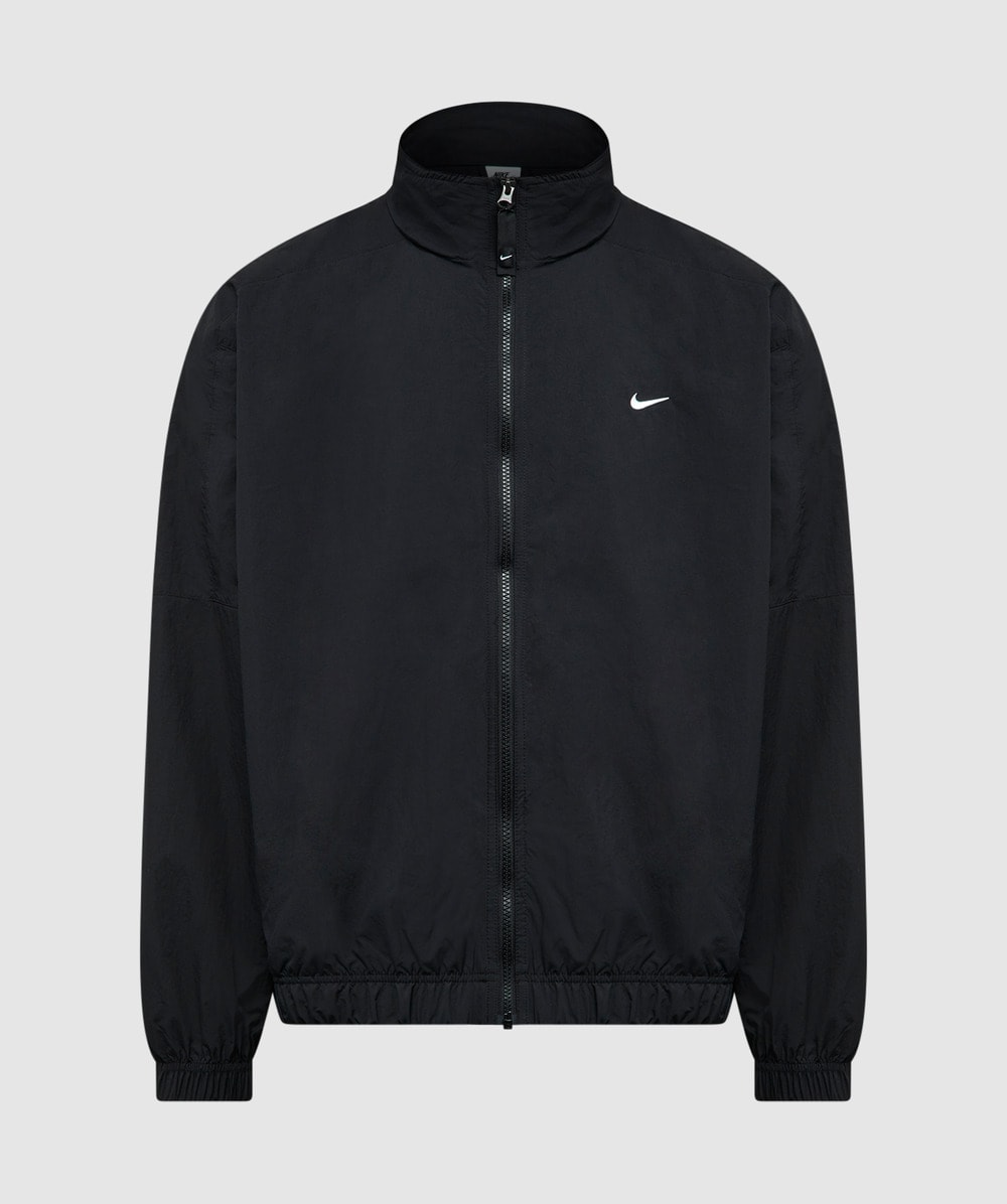 Nike Solo swoosh woven track jacket BLACK/WHITE SEVENSTORE