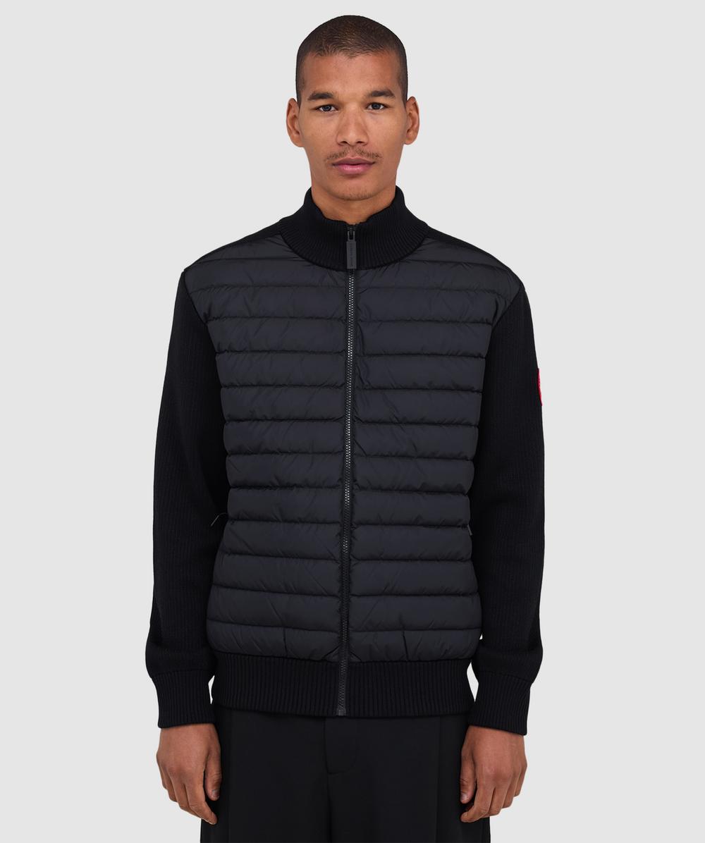 Canada Goose Hybridge Knit Jacket (Black Noir - Xl) - Size XL, Male