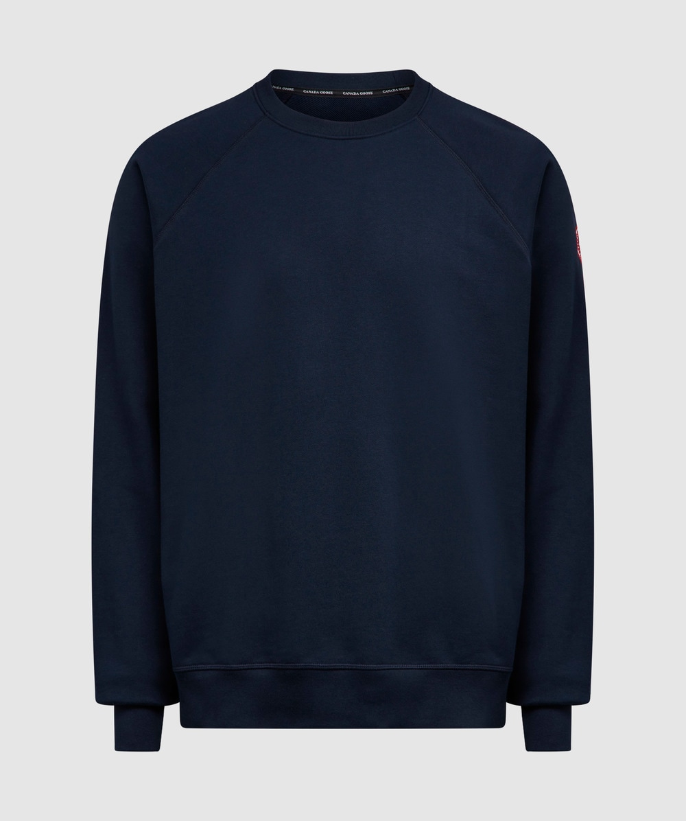 Canada Goose Huron crewneck sweatshirt ATLANTIC NAVY SEVENSTORE