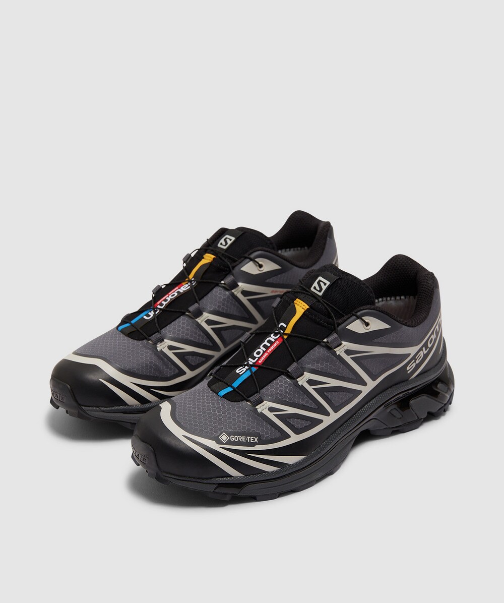 Salomon S LAB XT-6 gore-tex sneaker | Black/Ebony/Lunar Rock