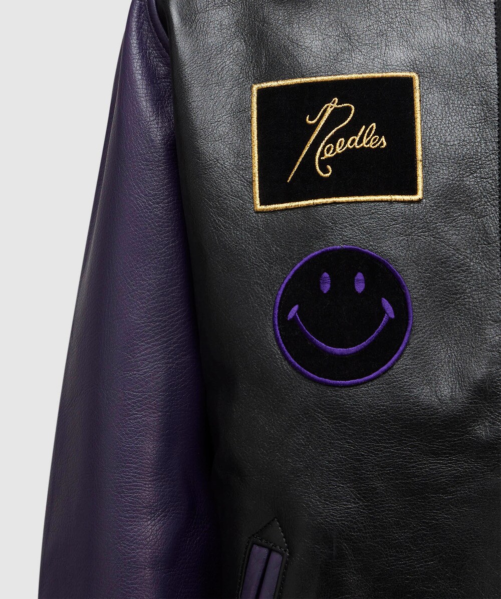 Needles Award varsity jacket | PURPLE | SEVENSTORE