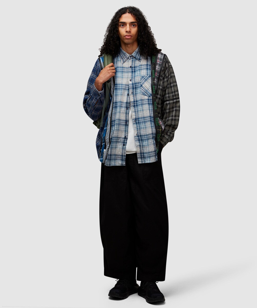 Needles 7 cuts zipped flannel shirt | ASSORTED | SEVENSTORE