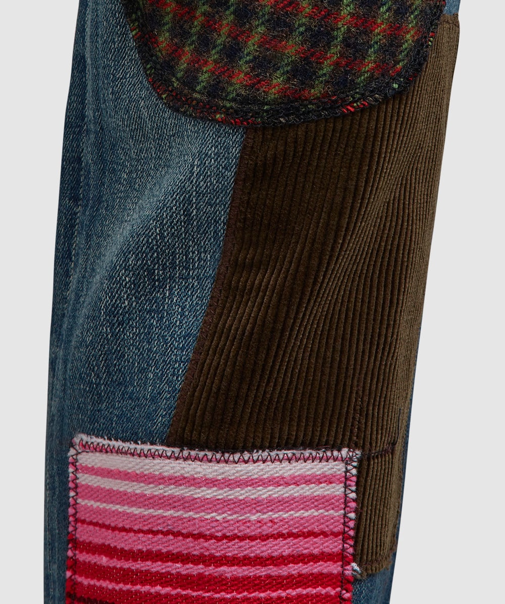 Junya Watanabe MAN X levi's patchwork jean | BLUE/MULTI