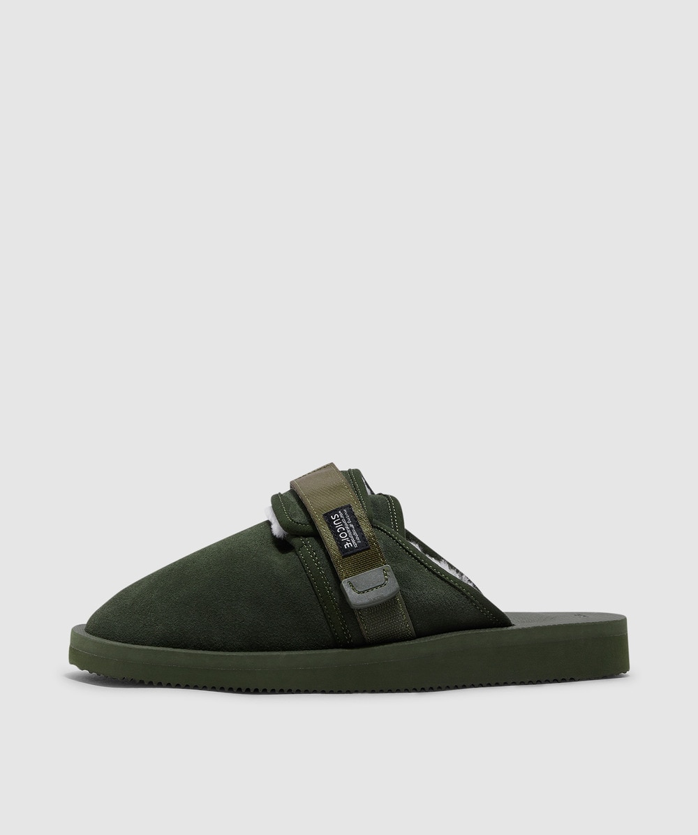 Suicoke Zavo-Mab Mule (Olive - 7) - Size 7 - Men's, Unisex